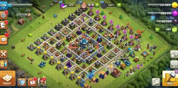 COC164 TH 13 | Heroes 57/66/31/33/1 | 5 Builders | Good Defense Base 